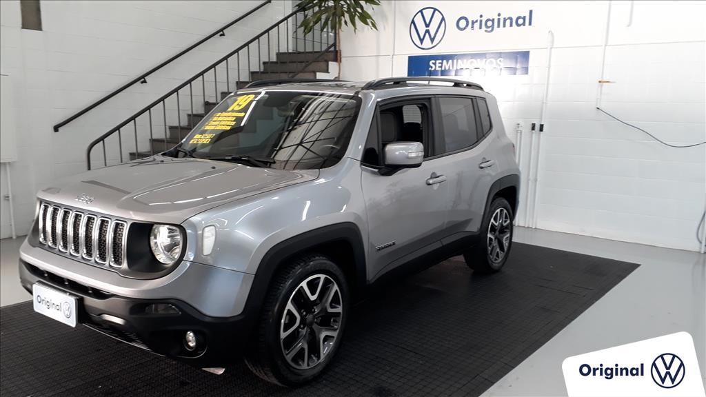 JEEP RENEGADE 2019 - 1.8 16V FLEX LONGITUDE 4P AUTOMÁTICO
