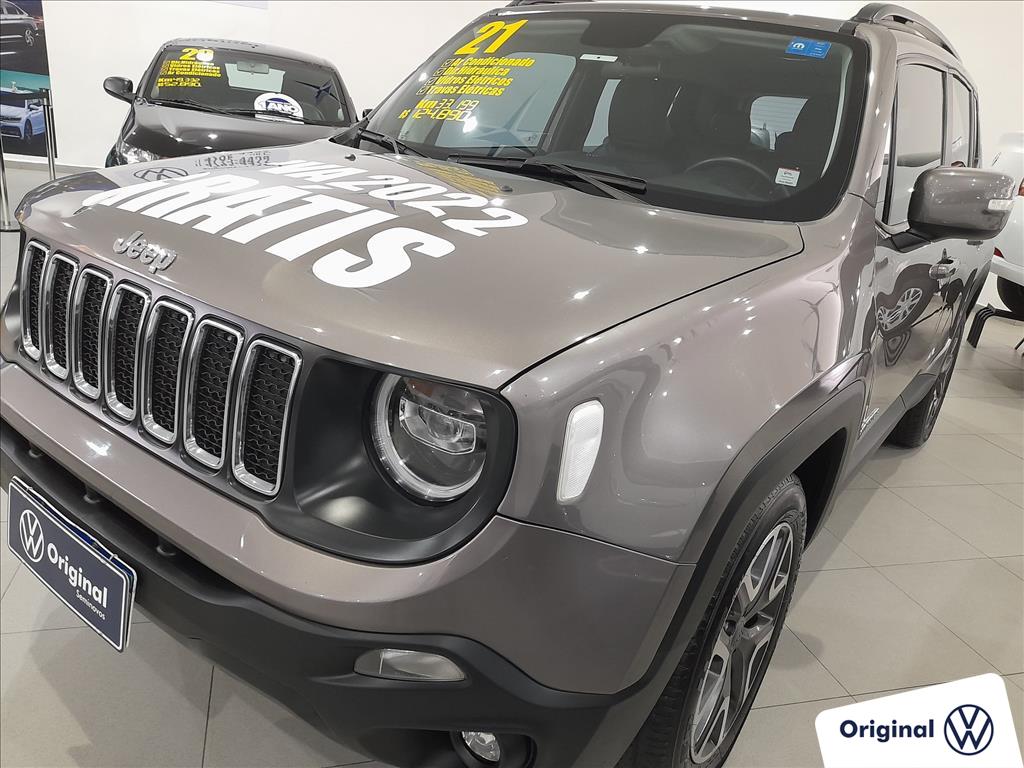 JEEP RENEGADE 2021 - 1.8 16V FLEX LONGITUDE 4P AUTOMÁTICO