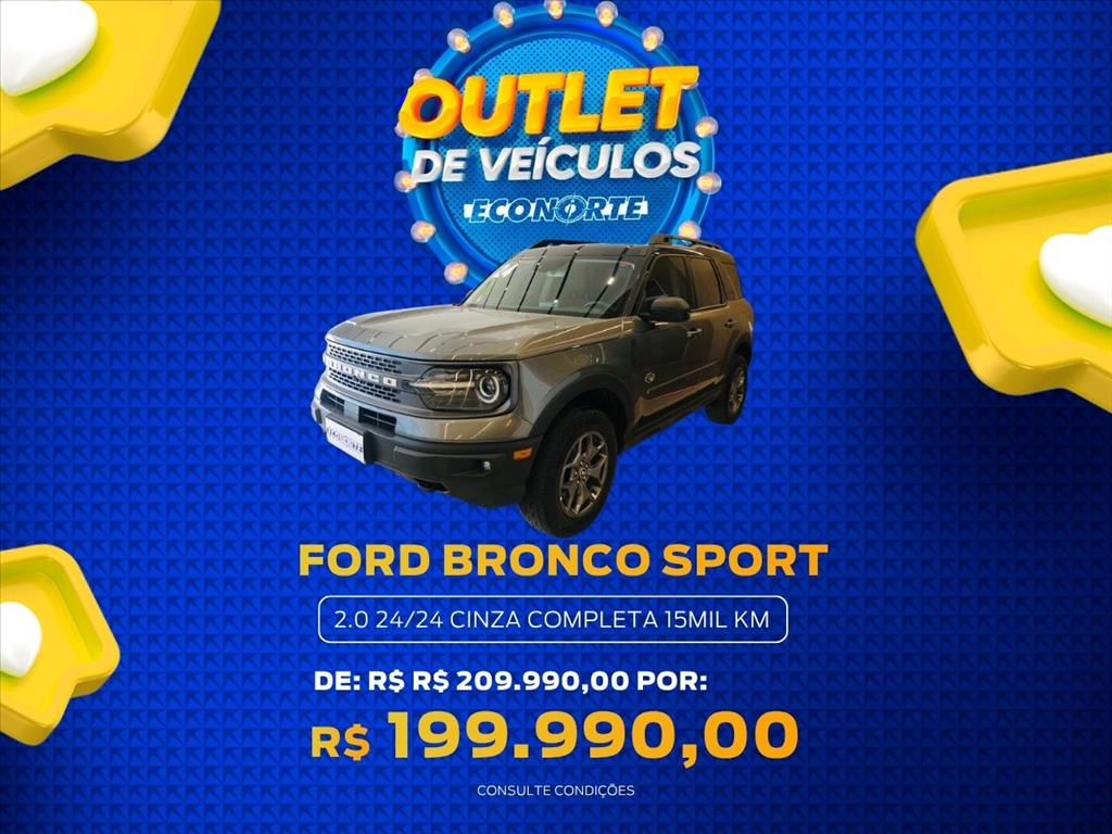 BRONCO SPORT 2.0 ECOBOOST GASOLINA WILDTRAK 4X4 SELECTSHIFT