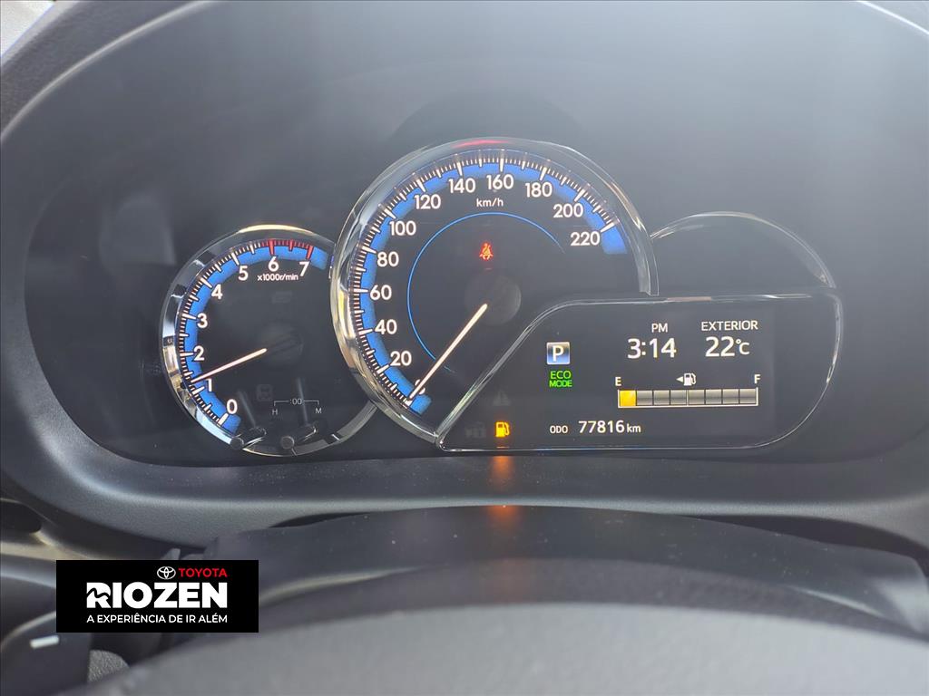 YARIS 1.5 16V FLEX SEDAN XLS CONNECT MULTIDRIVE8