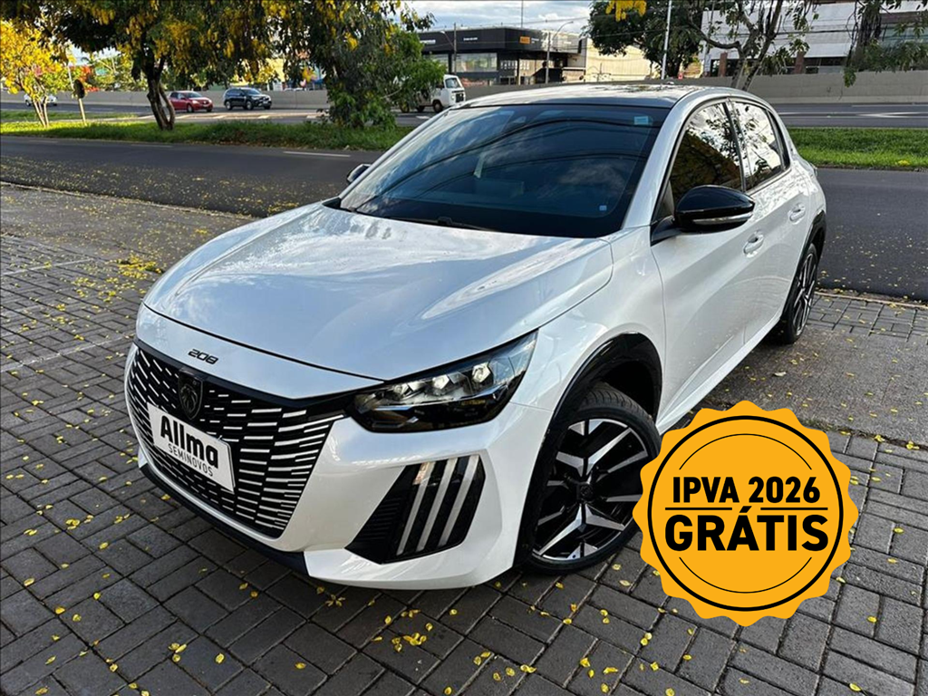 208 1.0 TURBO 200 FLEX GT CVT