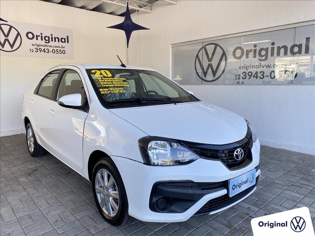TOYOTA ETIOS 2020 - 1.5 X SEDAN 16V FLEX 4P MANUAL