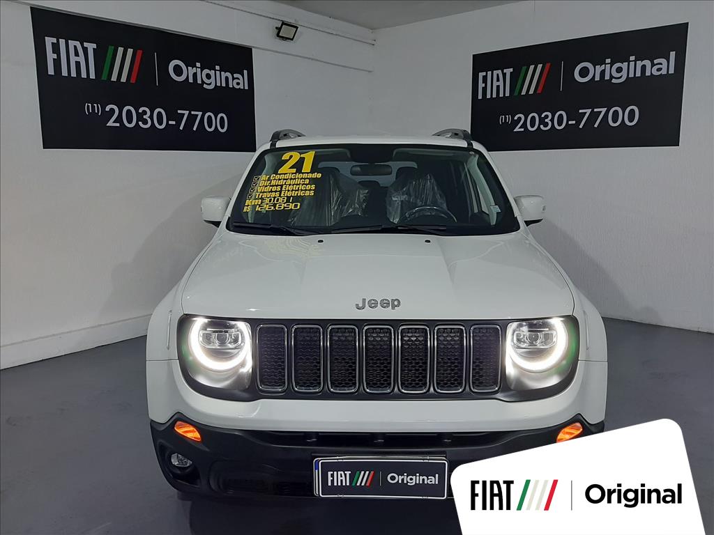 JEEP RENEGADE 2021 - 1.8 16V FLEX LONGITUDE 4P AUTOMÁTICO
