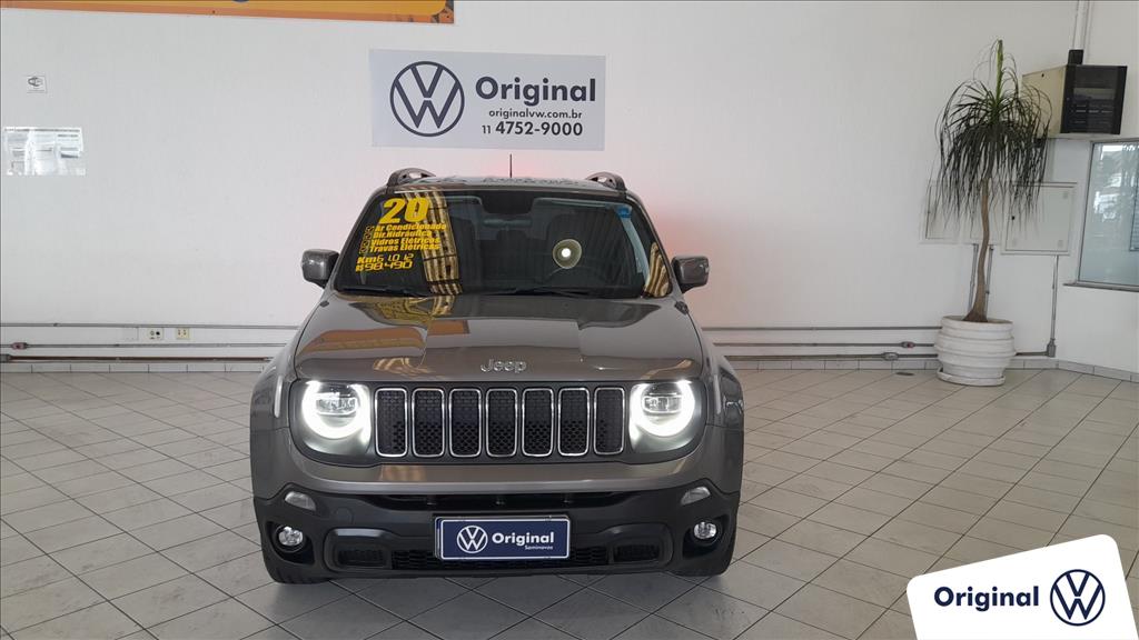 JEEP RENEGADE 2020 - 1.8 16V FLEX LONGITUDE 4P AUTOMÁTICO