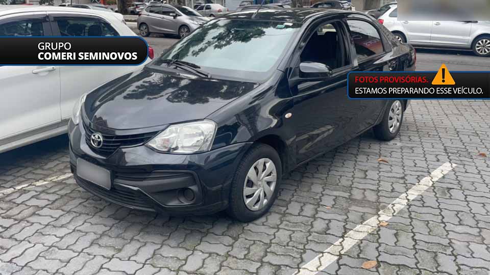 ETIOS 1.5 XS SEDAN 16V FLEX 4P AUTOMÁTICO