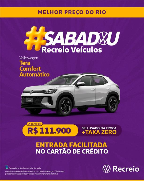 TERA 1.0 170 TSI COMFORT AUTOMÁTICO0