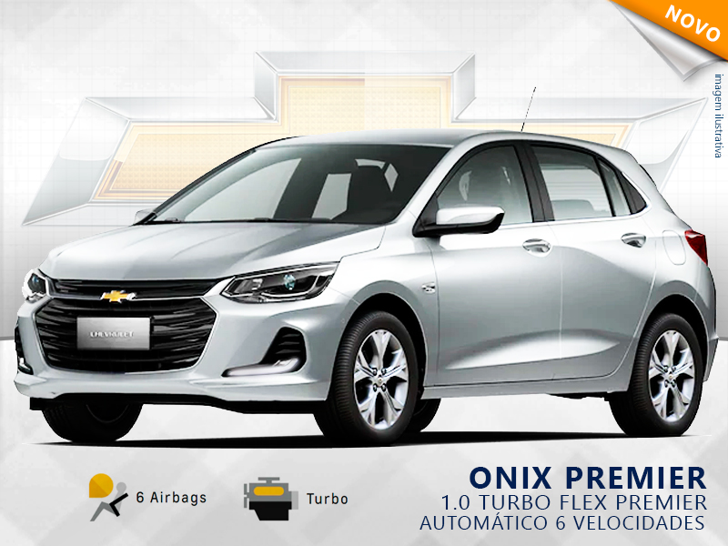 ONIX 1.0 TURBO FLEX PREMIER AUTOMÁTICO ONIX 1.0 TURBO FLEX PREMIER AUTOMÁTICO