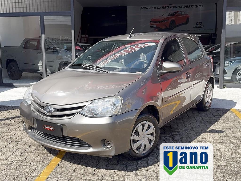 Toyota Etios - 1.3 X 16V FLEX 4P AUTOMÁTICO