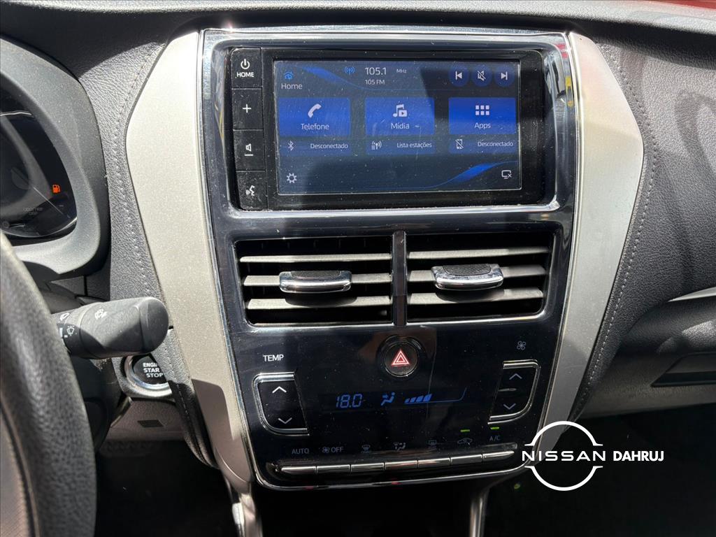 YARIS 1.5 16V FLEX SEDAN XL PLUS TECH MULTIDRIVE5
