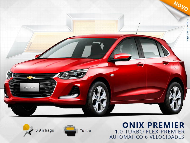 ONIX 1.0 TURBO FLEX PREMIER AUTOMÁTICO ONIX 1.0 TURBO FLEX PREMIER AUTOMÁTICO