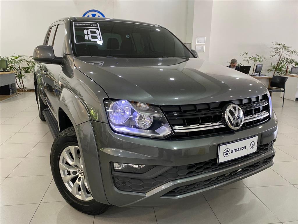 AMAROK 2.0 TRENDLINE 4X4 CD 16V TURBO INTERCOOLER DIESEL 4P AUTOMÁTICO