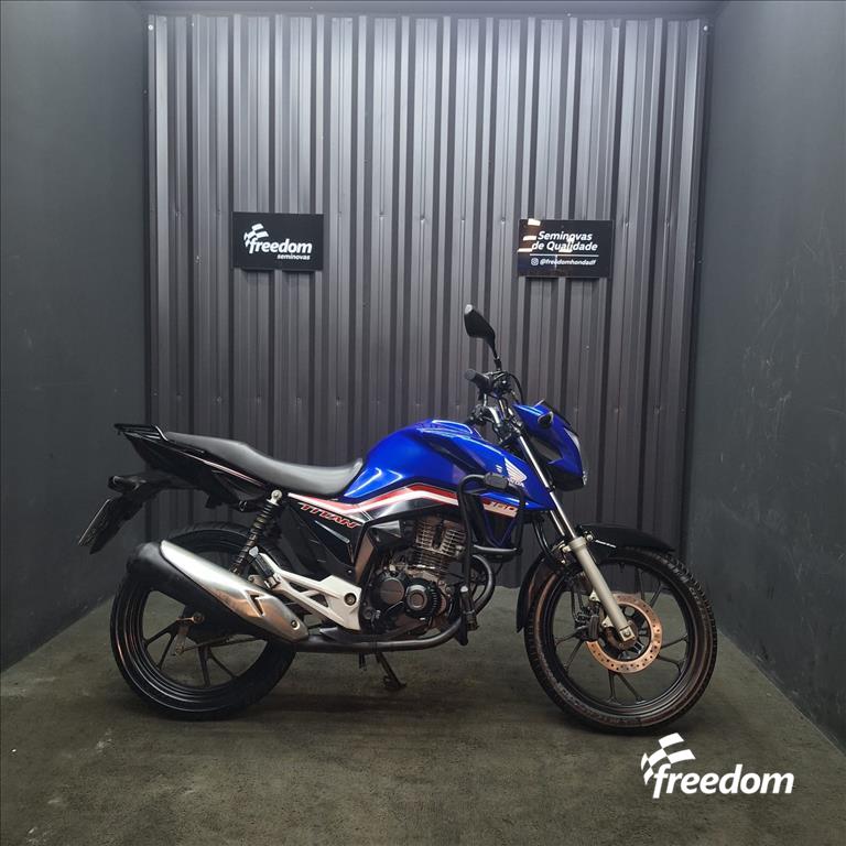 Moto HONDA do modelo CG 160 TITAN 2019/2020