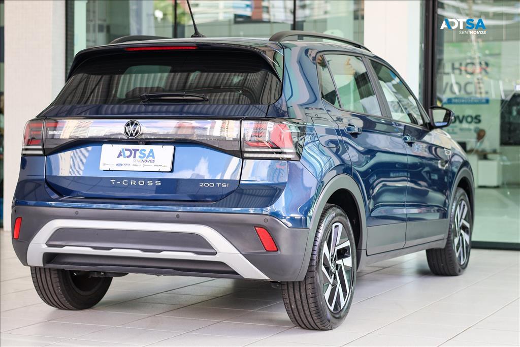 VOLKSWAGEN T-CROSS 1.0 200 TSI TOTAL FLEX COMFORTLINE AUTOMÁTICO