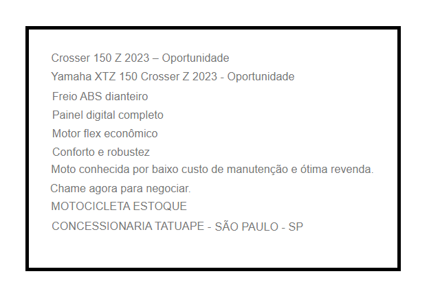 YAMAHA-XTZ-150 CROSSER Z