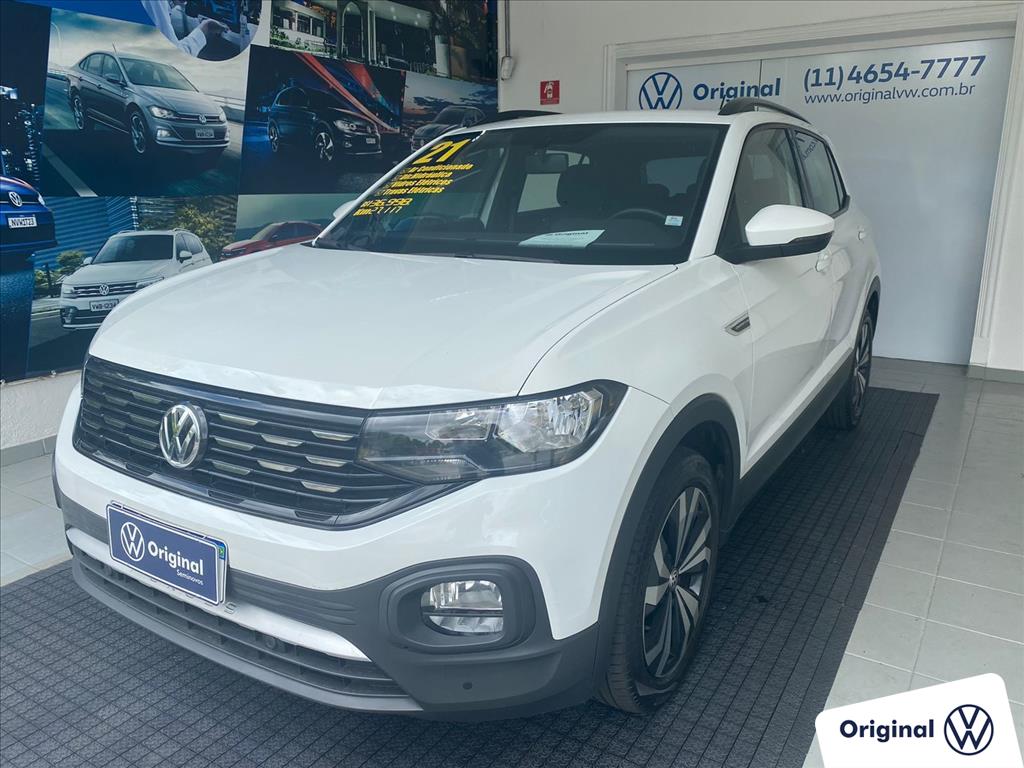 VOLKSWAGEN T-CROSS 2021 - 1.0 200 TSI TOTAL FLEX COMFORTLINE AUTOMÁTICO