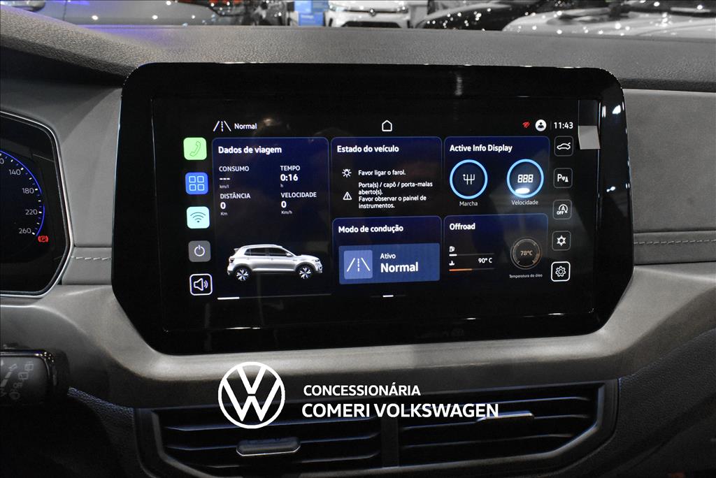 2026 VOLKSWAGEN T-CROSS 1.0 200 TSI TOTAL FLEX COMFORTLINE AUTOMÁTICO