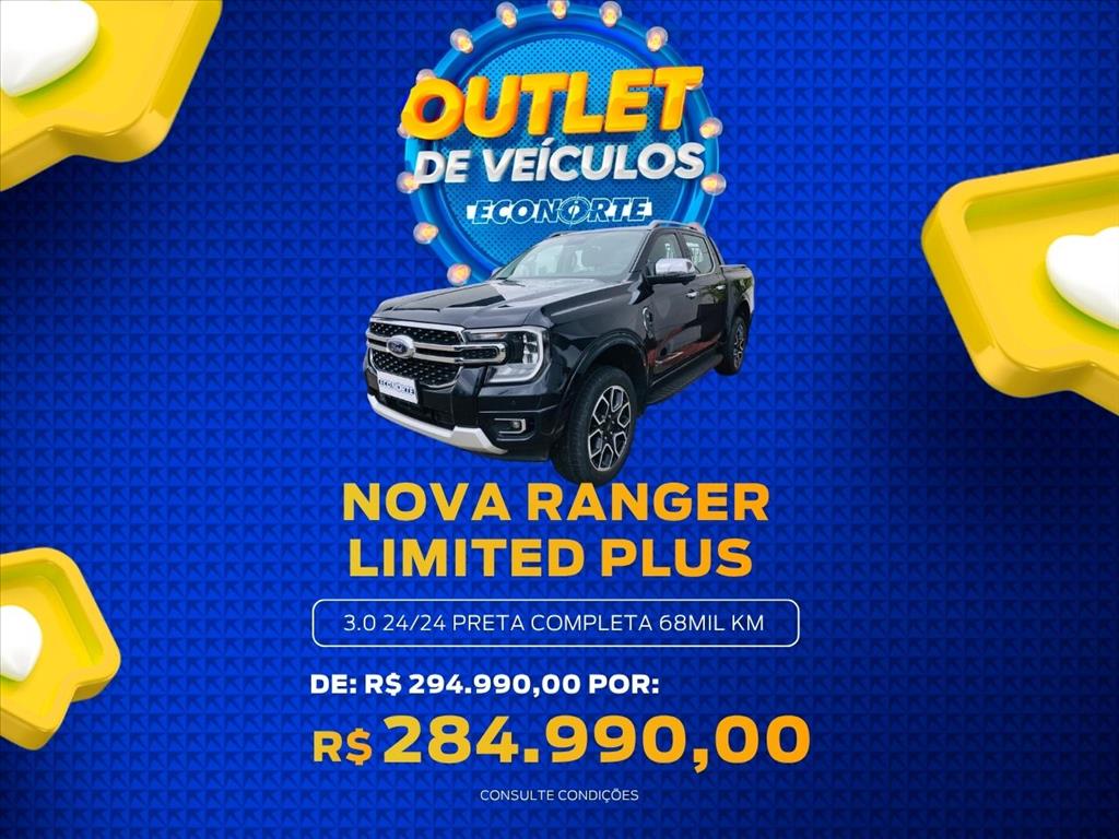 RANGER 3.0 V6 TURBO DIESEL CD LIMITED 4X4 AUTOMÁTICO