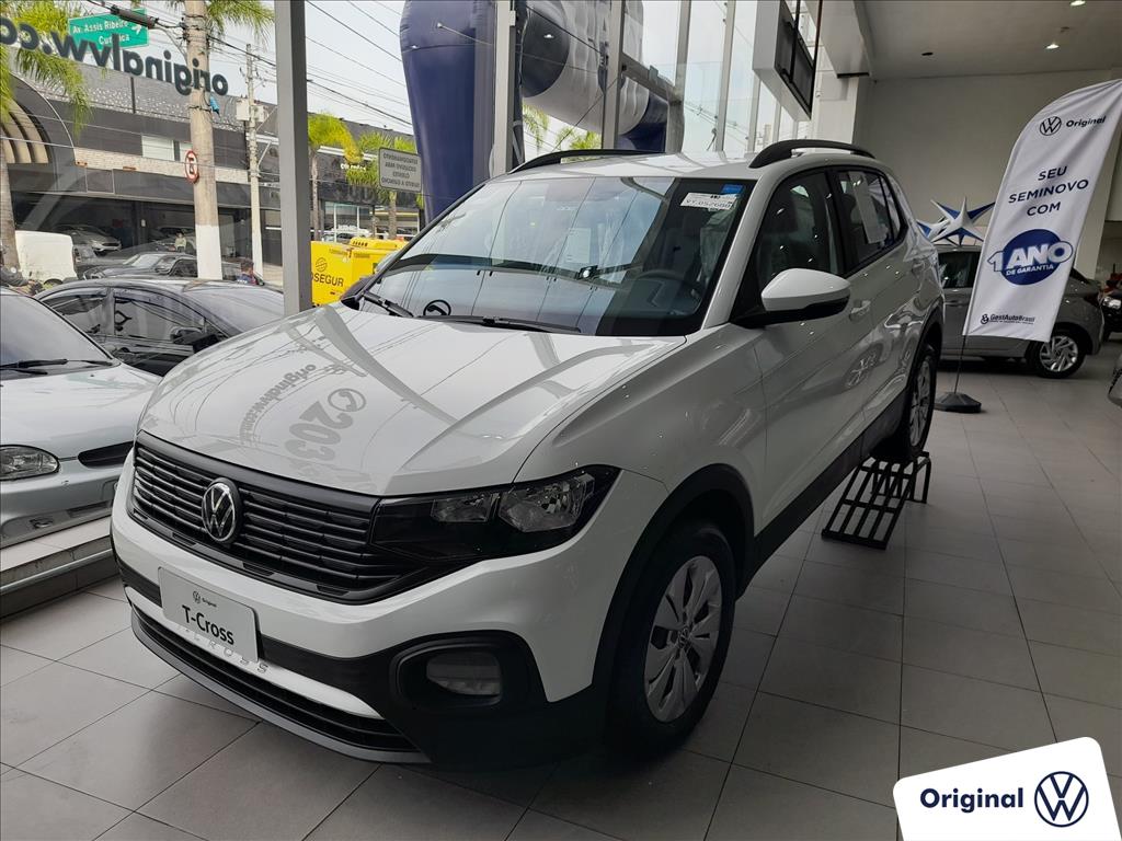 VOLKSWAGEN T-CROSS 2022 - 1.0 200 TSI TOTAL FLEX SENSE AUTOMÁTICO