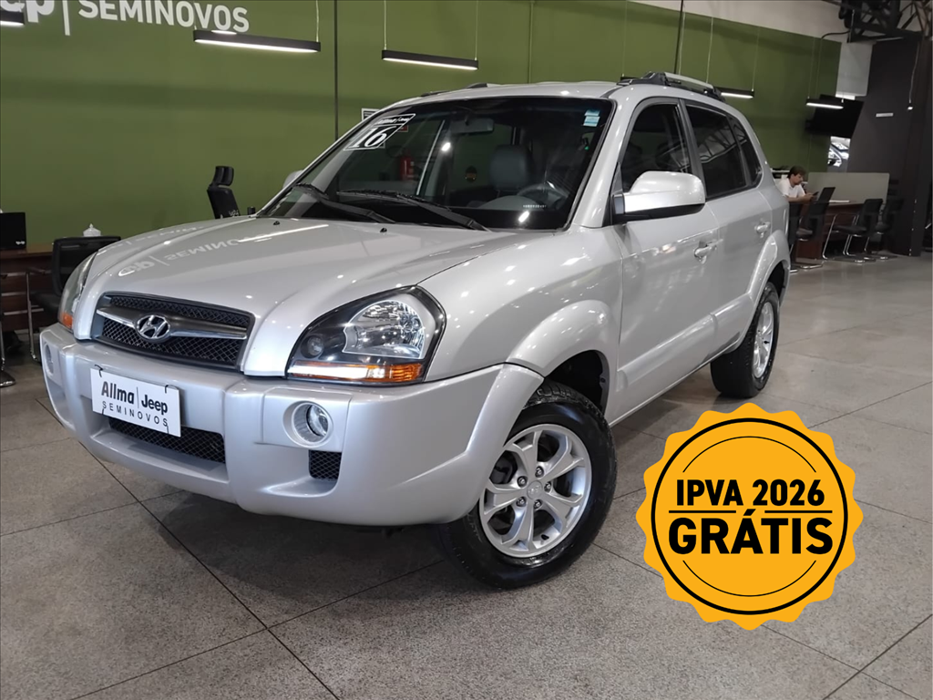 TUCSON 2.0 MPFI GLS 16V 143CV 2WD FLEX 4P AUTOMÁTICO
