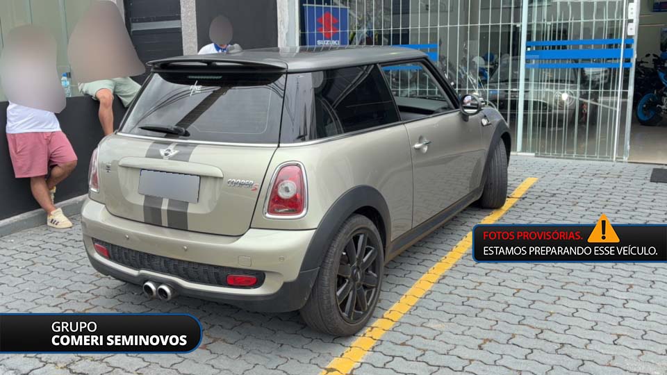 COOPER 1.6 S 16V TURBO GASOLINA 2P AUTOMÁTICO3