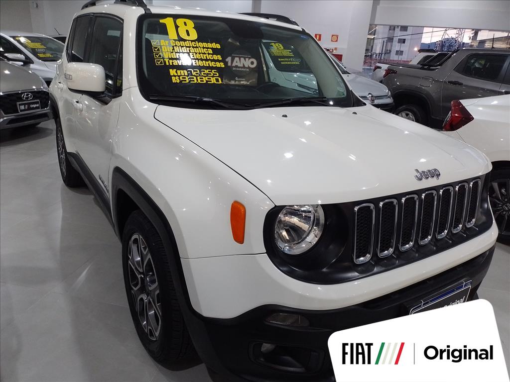 JEEP RENEGADE 2018 - 1.8 16V FLEX 4P AUTOMÁTICO