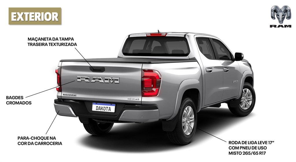 DAKOTA 2.2 TURBO DIESEL BIG HORN 4X4 AUTOMÁTICO4