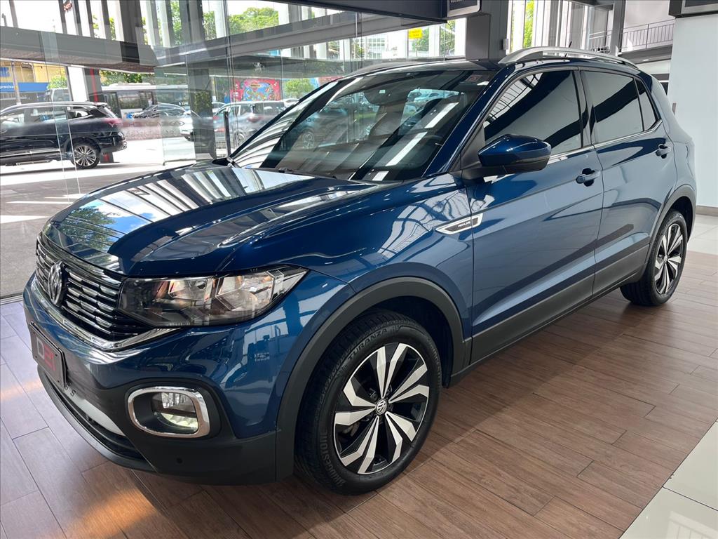 VW - Volkswagen-T-CROSS-1.4 250 TSI TOTAL FLEX HIGHLINE AUTOMÁTICO