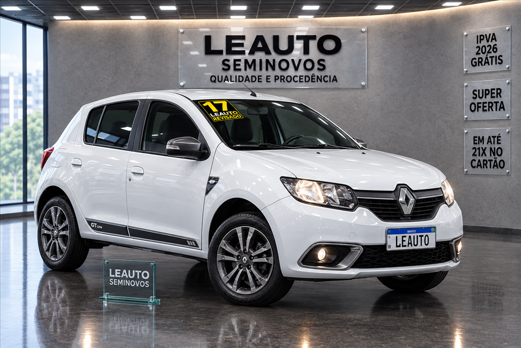 SANDERO 1.6 16V SCE FLEX GT LINE MANUAL