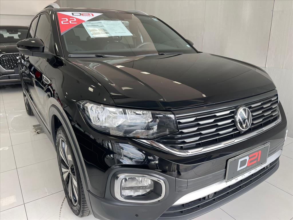 VW - Volkswagen-T-CROSS-1.4 250 TSI TOTAL FLEX HIGHLINE AUTOMÁTICO