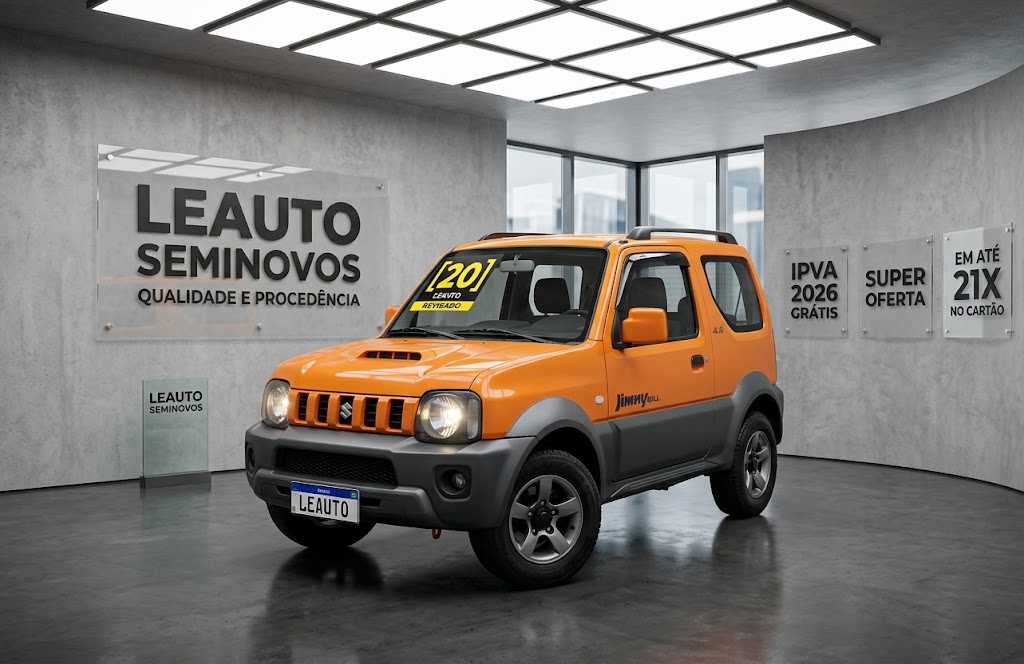 JIMNY 1.3 4ALL 4X4 16V GASOLINA 2P MANUAL0