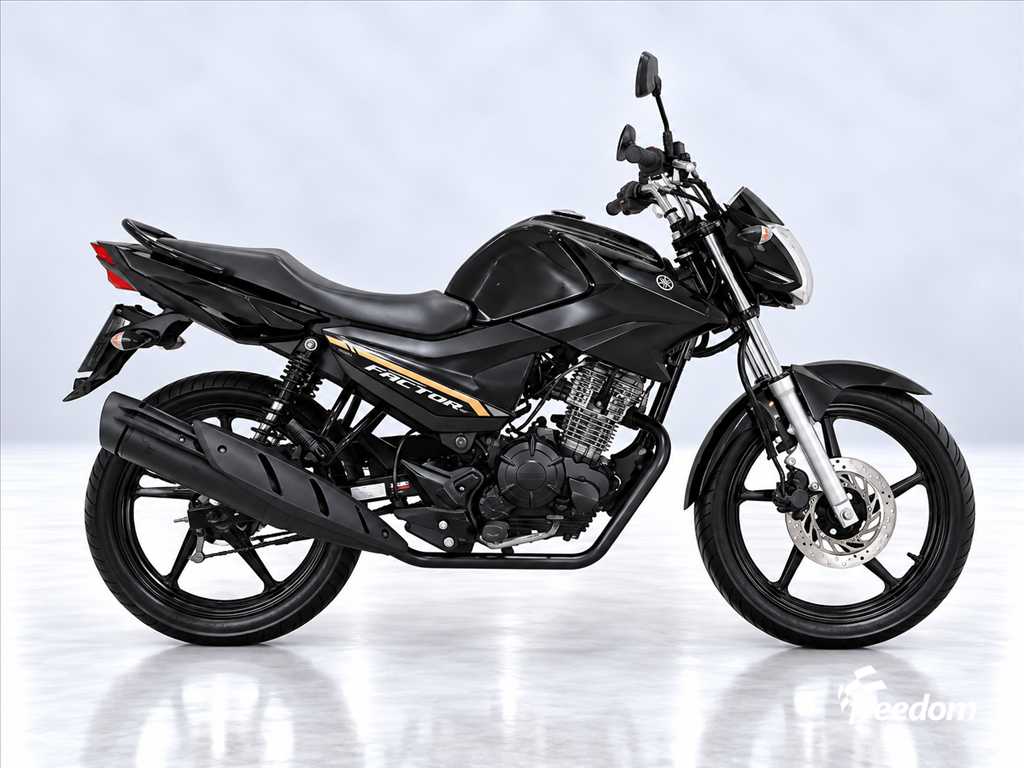 Moto YAMAHA do modelo FACTOR YBR 150 ED 2023/2024