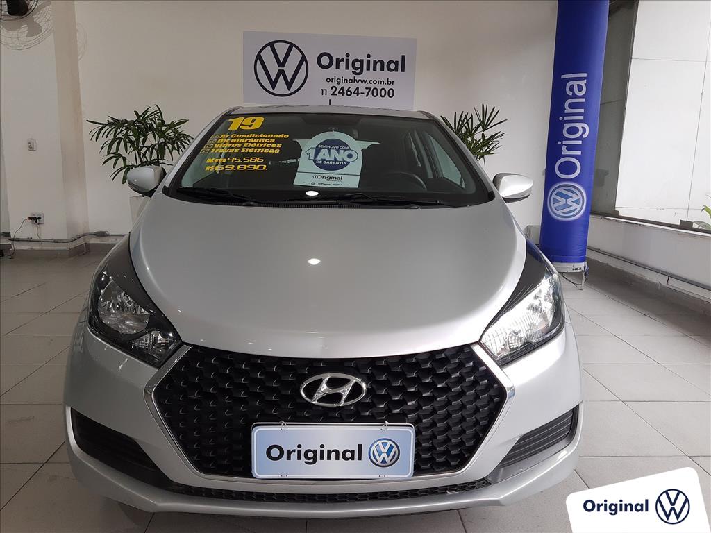 HYUNDAI HB20 2019 - 1.6 COMFORT PLUS 16V FLEX 4P AUTOMÁTICO