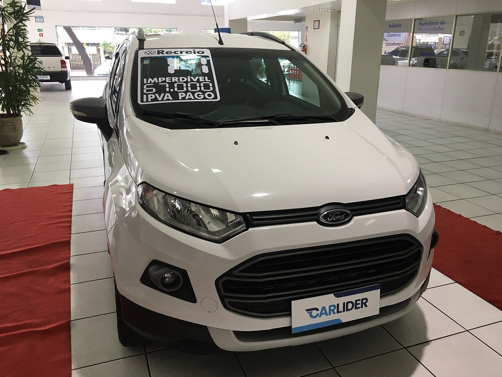 ECOSPORT 1.6 FREESTYLE 16V FLEX 4P MANUAL ECOSPORT 1.6 FREESTYLE 16V FLEX 4P MANUAL