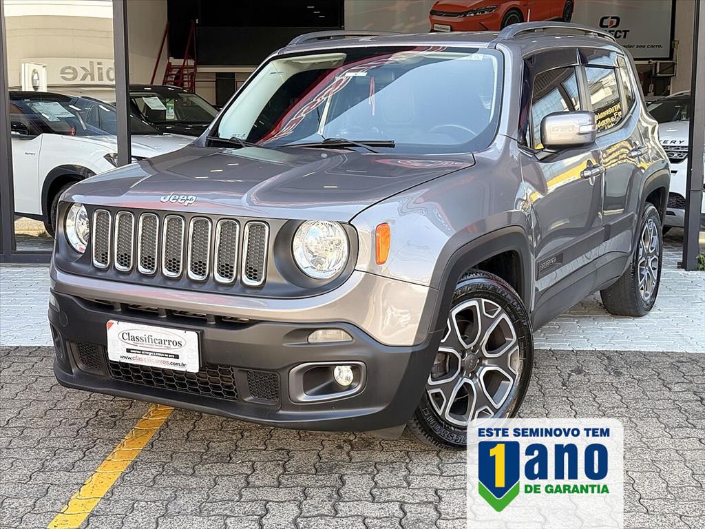 Jeep Renegade - 1.8 16V FLEX LONGITUDE 4P AUTOMÁTICO