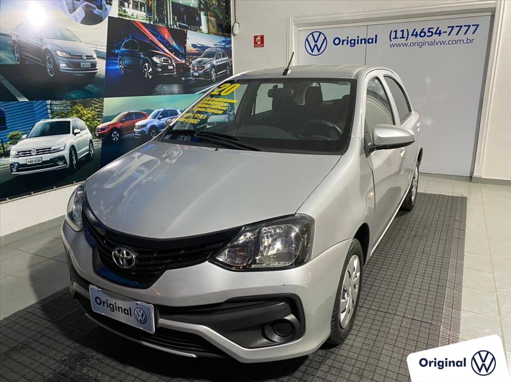 TOYOTA ETIOS 2020 - 1.3 X 16V FLEX 4P AUTOMÁTICO