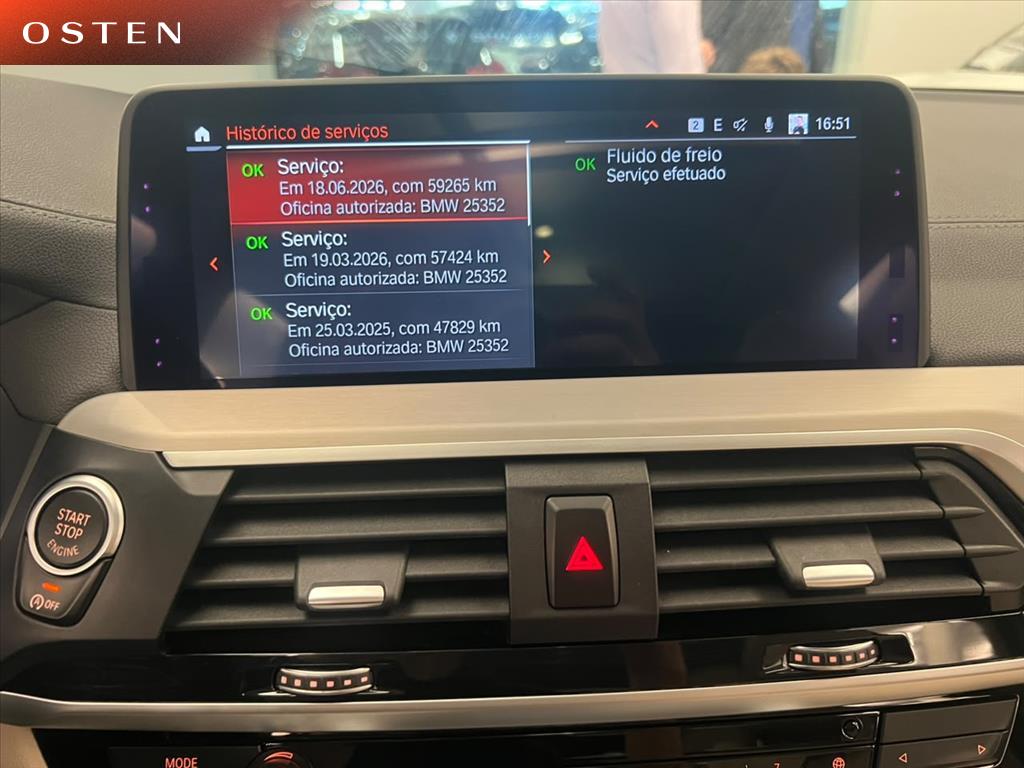 BMW-X3-2.0 16V GASOLINA X LINE XDRIVE20I STEPTRONIC