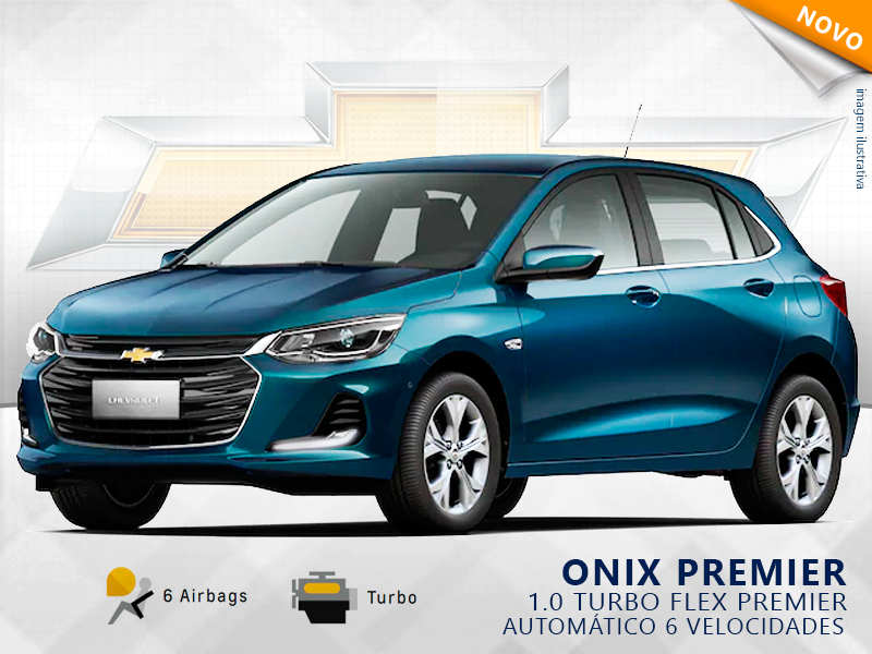 ONIX 1.0 TURBO FLEX PREMIER AUTOMÁTICO ONIX 1.0 TURBO FLEX PREMIER AUTOMÁTICO