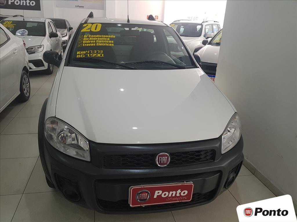 FIAT STRADA 2020 - 1.4 MPI HARD WORKING CS 8V FLEX 2P MANUAL