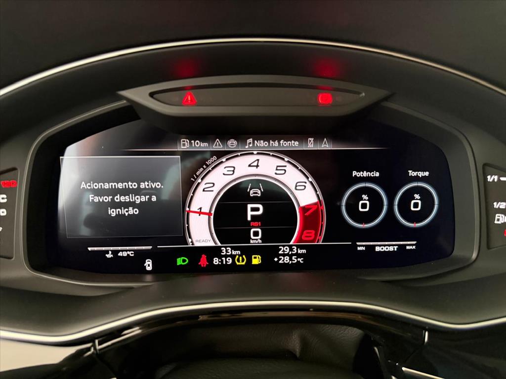 RS Q8 4.0 V8 TWINTURBO GASOLINA PERFORMANCE TIPTRONIC8