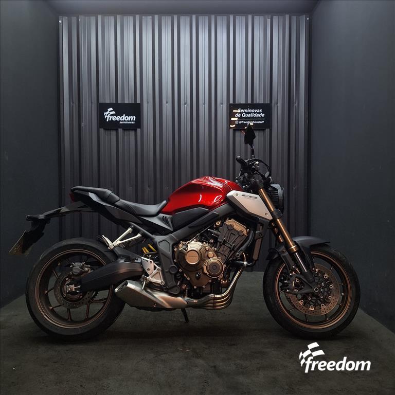 Moto HONDA do modelo CB 650 R ABS 2022/2022