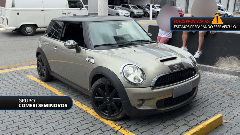 COOPER 1.6 S 16V TURBO GASOLINA 2P AUTOMÁTICO