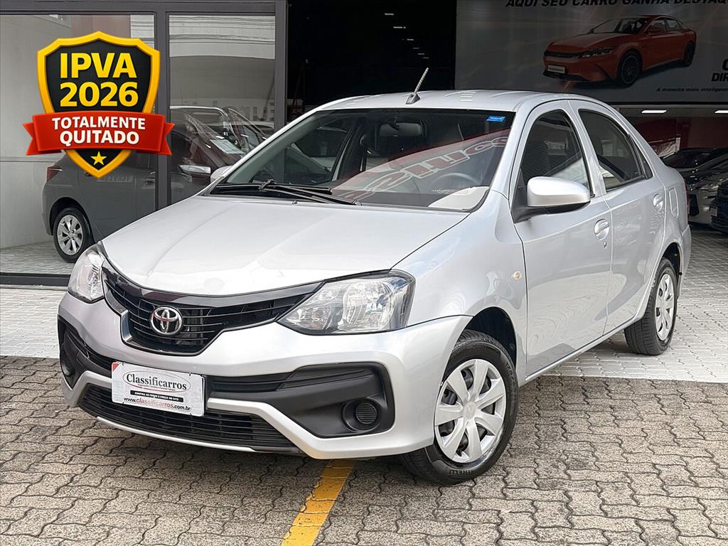 Toyota Etios - 1.5 X SEDAN 16V FLEX 4P MANUAL