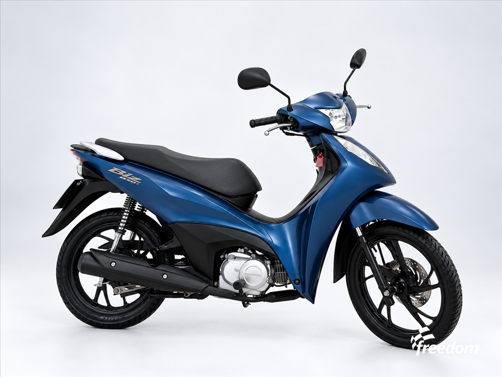 Moto HONDA do modelo BIZ 125 EX 2024/2025