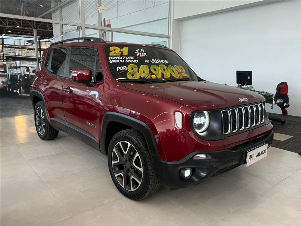 RENEGADE 1.8 16V FLEX LONGITUDE 4P AUTOMÁTICO RENEGADE 1.8 16V FLEX LONGITUDE 4P AUTOMÁTICO