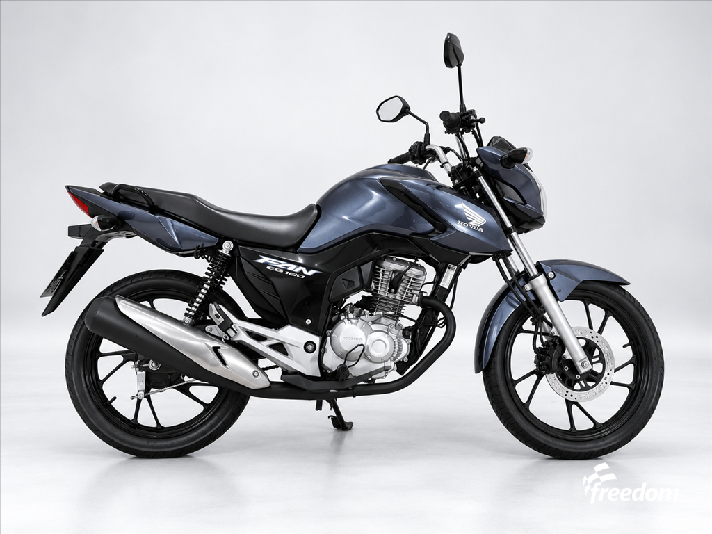 Moto HONDA do modelo CG 160 FAN 2024/2024