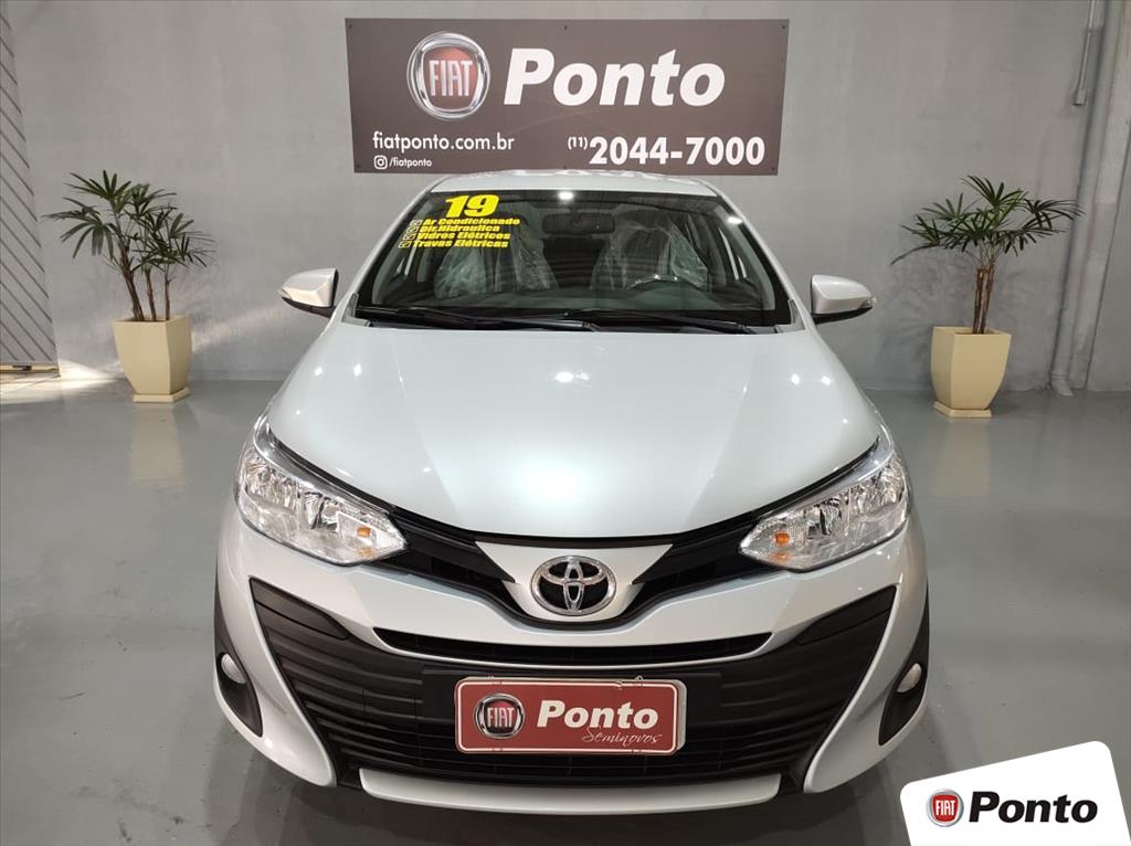 TOYOTA YARIS 2019 - 1.5 16V FLEX SEDAN XL MANUAL