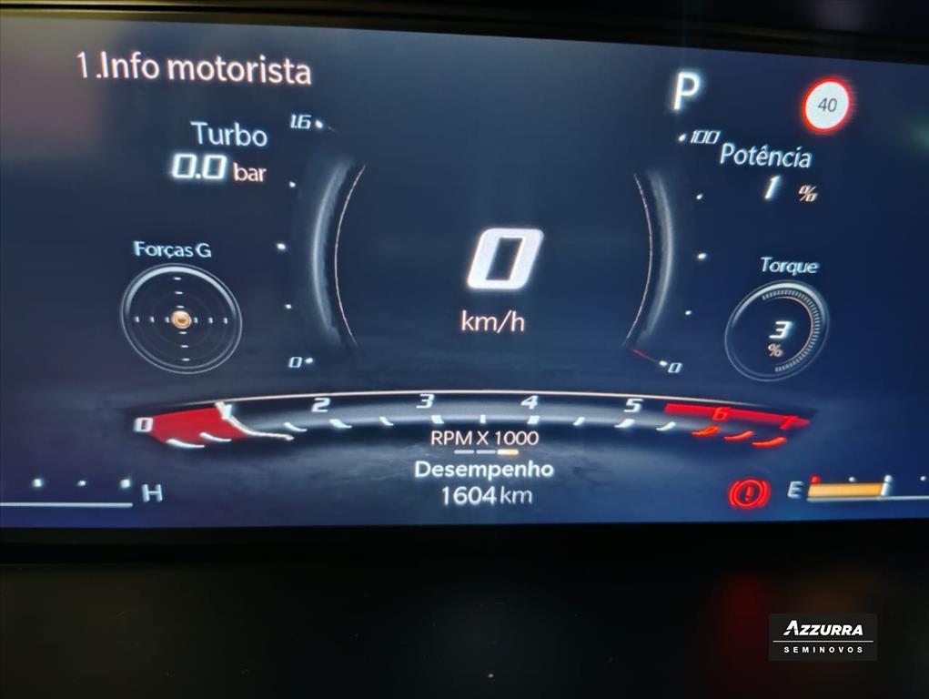 COMPASS 2.0 HURRICANE 4 TURBO GASOLINA BLACKHAWK AT98