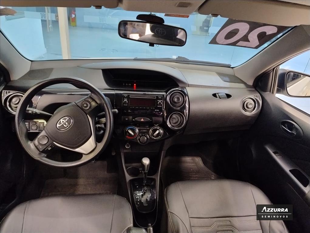 ETIOS 1.5 X PLUS SEDAN 16V FLEX 4P AUTOMÁTICO10