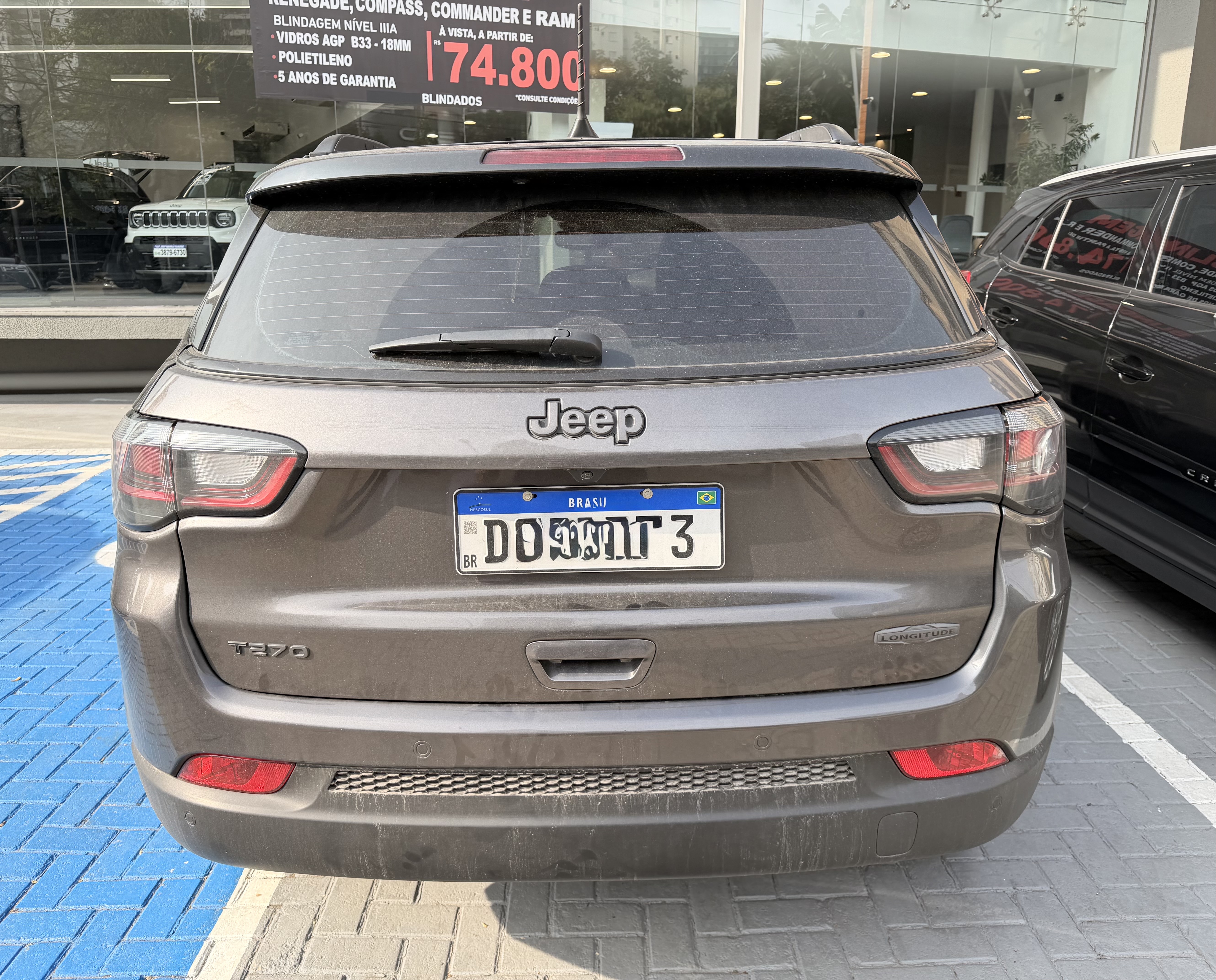 COMPASS 1.3 T270 TURBO FLEX LONGITUDE 80 ANOS AT618