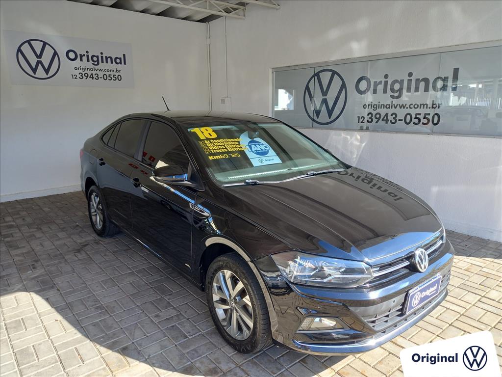 VOLKSWAGEN VIRTUS 2018 - 1.0 200 TSI HIGHLINE AUTOMÁTICO